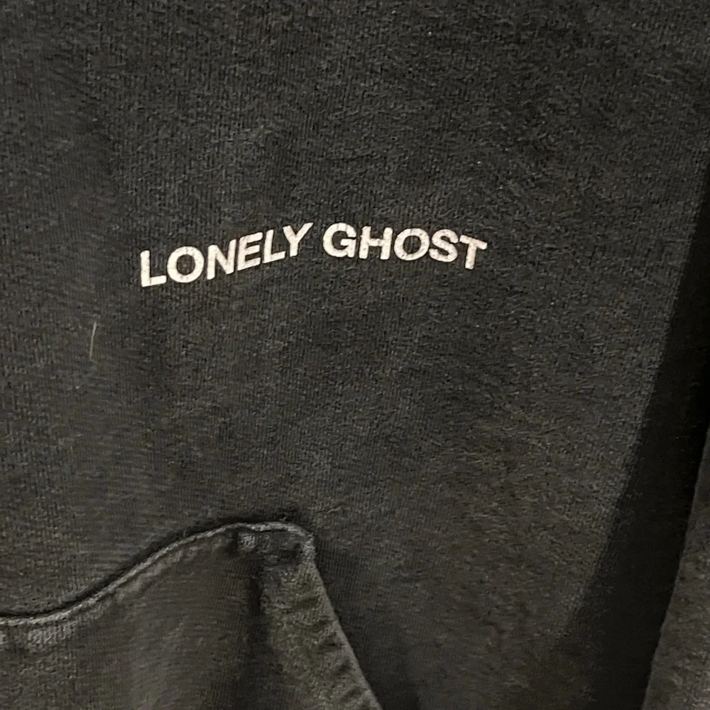 LONELY GHOST Its Good to Care Black Hoodie - Picture 5 of 9
